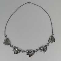 Rare Art Nouveau necklace in silver from WMF