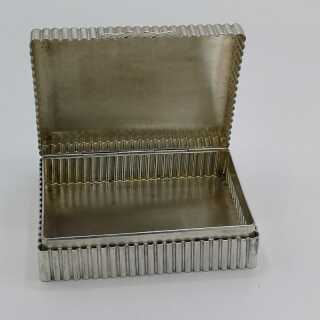 Large cigarette box in solid silver from the 1960 / 70s