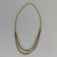Exceptionally elegant gold necklace from 1970