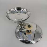 Silver candy dish from the 1930s
