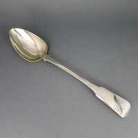 Antique silver serving spoon England 1814
