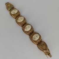 Vintage Silberschmuck - Annodazumal Antikschmuck: Chinesisches Armband in Silber mit Miniatur Malerei kaufen
