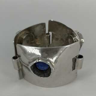 Vintage Silberschmuck - Annodazumal Antikschmuck: Abstraktes Armband in Silber kaufen