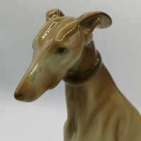 Art Deco Porzellanfigur - Annodazumal Antikschmuck: Zsolnay Porzellanhund kaufen