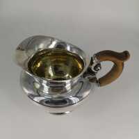 A fine silver jug ??from the early Biedermeier period...