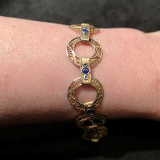 Art Nouveau bracelet with enamel attr. Marius Hammer from Norway