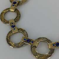 Art Nouveau bracelet with enamel attr. Marius Hammer from...