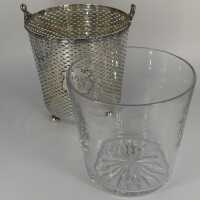 Ice bucket in sterling silver by Meriden Britannia USA around 1920