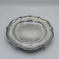 Classicist silver plate from Vienna with the coat of arms...