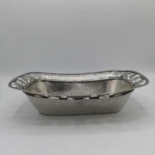 Empire bread bowl in silver from Berlin around 1800