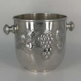 Ice bucket in silver from the second half of the 20th century