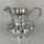 Antikes Tafelsilber - Annodazumal Antikschmuck: Vintage Krug in gehämmerten Silber kaufen