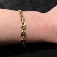 Vintage Armschmuck in Gold - Annodazumal Antikschmuck: Vintage Armband in Gold online kaufen