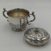 Sterling silver porringer from the first half of the 20th...