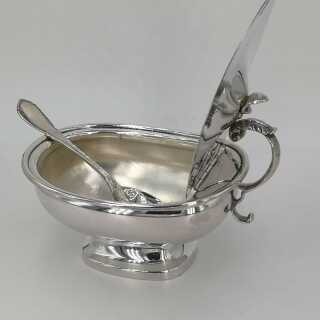Parmesan bowl in silver from Italy 1944 - 1968