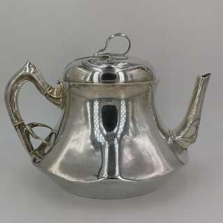 Antique silver teapot Otto Wolter Schwäbisch Gmünd around 1900