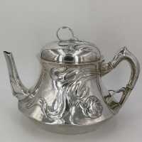Antique silver teapot Otto Wolter Schwäbisch...