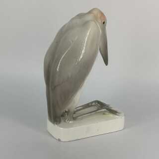 Art Deco Goldscheider Ceramics Marabou 1922 - 1944