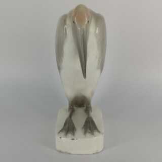 Art Deco Goldscheider Ceramics Marabou 1922 - 1944