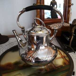 Large Art Nouveau Water or Tea Kettle by WMF