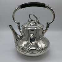 Large Art Nouveau Water or Tea Kettle by WMF