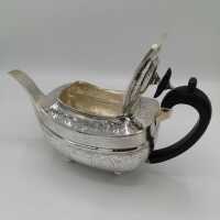 Antique Teapot in Silver from London 1806 by Solomon Hougham