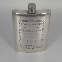 Solid Silver Whisky Bottle - Second Half of the 20th Century