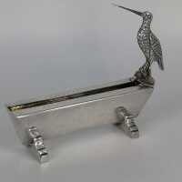 Unusual Toothpick Holder in Silver - Kingdom of Italy -...