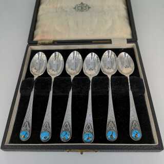 Bernard Instone Designer Spoon in Silver from Birmingham 1928