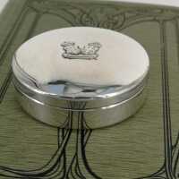 Italian Royal Family 1935 Silver Gift Box