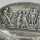 Antique Pill Box in Silver with Scene from Greek Mythology