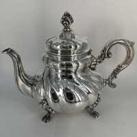 Magnificent Large Antique Dresden Baroque Teapot in...