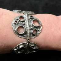 Designer Armband in Silber von PERLI in Silber im...