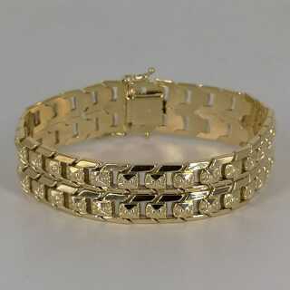 Prächtiges Damen Armband in Gold - Annodazumal Antikschmuck: Armband in Gold online kaufen