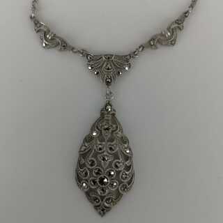 Antikes Collier in Silber - Annodazumal Antikschmuck: Antikes Collier online kaufen
