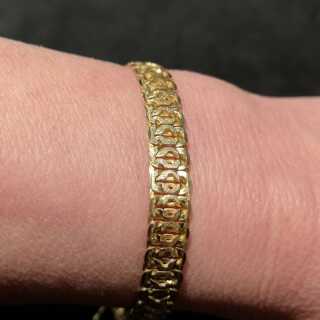 Vintage Armband in Gold - Annodazumal Antikschmuck: Fantasievolles Vintage Armband in Gold online kaufen 
