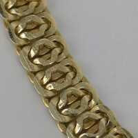 Fantasievolles Damen Designer Armband in Gold aus den 1970/80er Jahren