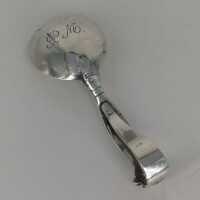 Vintage Baby Spoon in Silver Georg Jensen Model Acorn