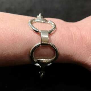 Modernistisches Armband in Silber - Annodazumal Antikschmuck:Vintage Armband in Silber kaufen