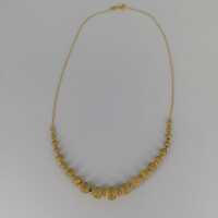 Beautiful ball chain in gold from Italy around 1970/80