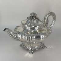 Teekanne in Silber - Annodazumal Antikschmuck: Viktorianisches Silber kaufen