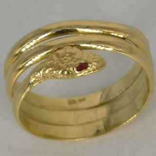 Vintage Ring in Gold - Annodazumal Antikschmuck: Antiker Goldschmuck für Damen online kaufen