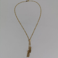 antiker Goldschmuck - Annodazumal Antikschmuck: Lavalier Halskette in Gold kaufen