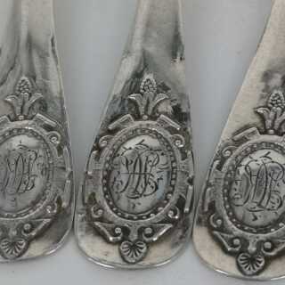 Antike Kaffeelöffel in Silber - Annodazumal Antikschmuck: Antike Teelöffel in Silber online kaufen