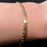 Tricolor Armband in Gold - Annodazumal Antikschmuck: Vintage Schmuck in Handarbeit online kaufen