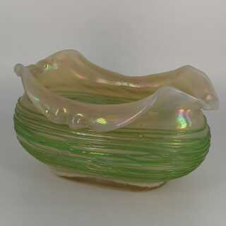 Jugendstil Schale in Glas - Annodazumal Antikschmuck: Antike Glasschale online kaufen