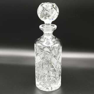 Vintage Likör Karaffe in Glas - Annodazumal Antikschmuck: Vintage Kristallglas online kaufen