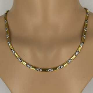 Antikschmuck für Damen - Annodazumal Antikschmuck: Vintage Collier in Gold aus den 1970er Jahren kaufen