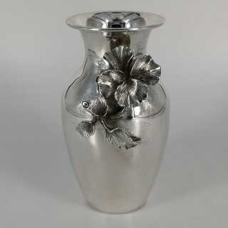 Vintage Vase in Silber - Annodazumal Antikschmuck: Vintage Tafelsilber online kaufen 