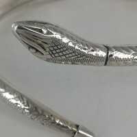 Fancy Snake Bracelet in Silver